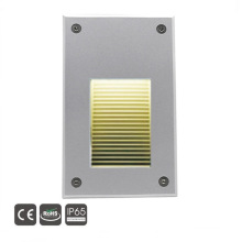 3W IP65 Outdoor LED Wall Step Light Rectangular